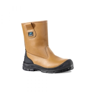 Size 10 ArmorToe® Premium Lined Tan Rigger Boot